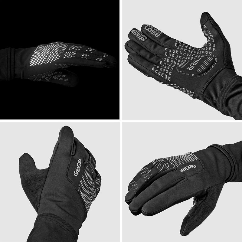 GripGrab Ride Windproof Spring Autumn Cycling Gloves Lightweight Thermal Thin Winter Padded Full Finger Bicycle Glove - Image 3